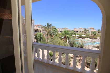 Villa mit Meerblick in Jamaran Sahl Hasheesh, Hurghada, Ägypten.