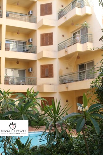 Apartmán s 1 ložnicí a výhledem na bazén, Hurghada, Egypt