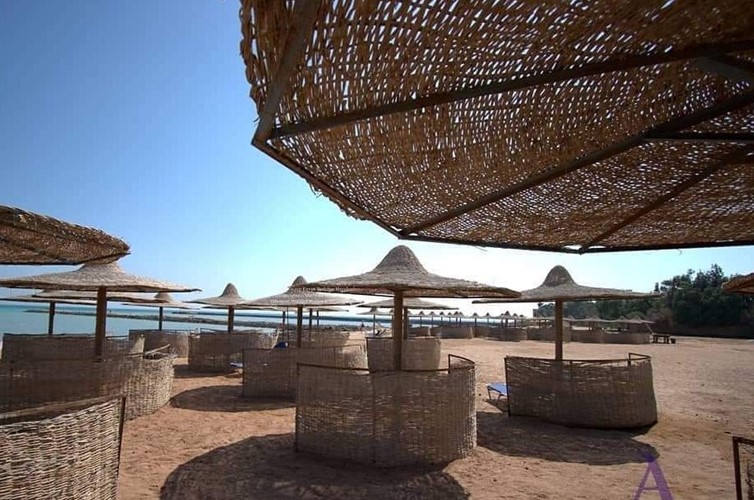 Krásný apartmán s 1 ložnicí u pláže v Turtles Beach Resort Hurghada Egypt