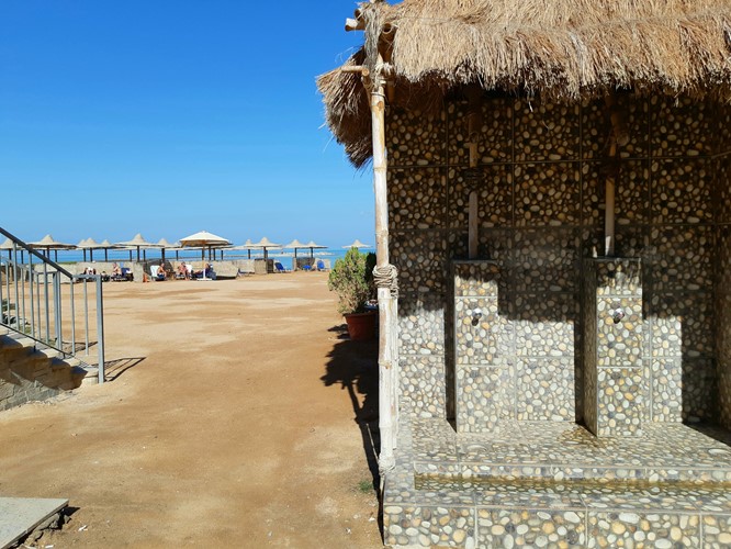 Apartmán se 2 ložnicemi u pláže v Turtles Beach Resort, Hurhada, Egypt