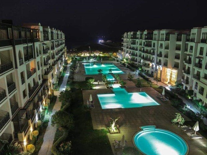 Úžasný apartmán se 2 ložnicemi v Samra Bay, Hurghada, Egypt 