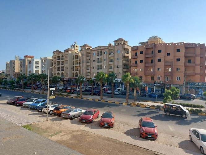 Apartmán s 1 ložnicí a výhledem na bazén, Hurghada, Egypt