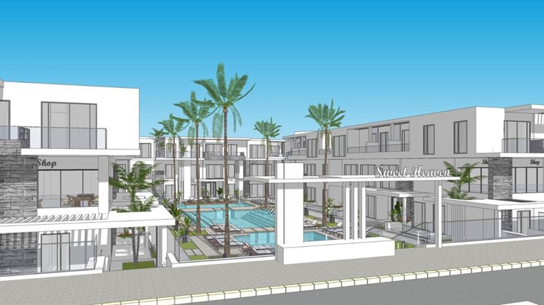 1 bedroom with sea and street view in La Vista. Hurghada, Egypt