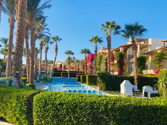 Penthouse mit Meerblick und Dachterrasse in El Gouna - Ägypten  