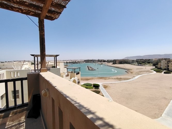 Penthouse se střešní terasou v El Gouna - Egypt na prodej