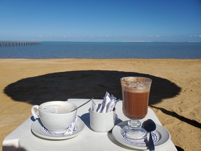 Apartmán se 2 ložnicemi a výhledem na moře, Royal Beach Resort, Hurghada, Egypt 