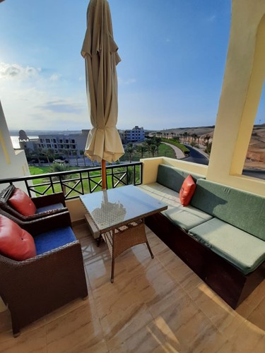 Apartmán se 2 ložnicemi a výhledem na moře-Sahl Hasheesh- Hurghada-Egypt