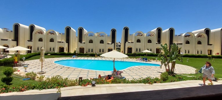 2-Schlafzimmer Wohnung mit Panoramablick in Sahl Hasheesh, Hurghada, Aegypten