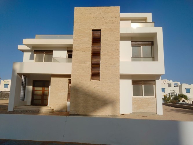 Villa mit Meerblick in Jamaran Sahl Hasheesh, Hurghada, Ägypten.